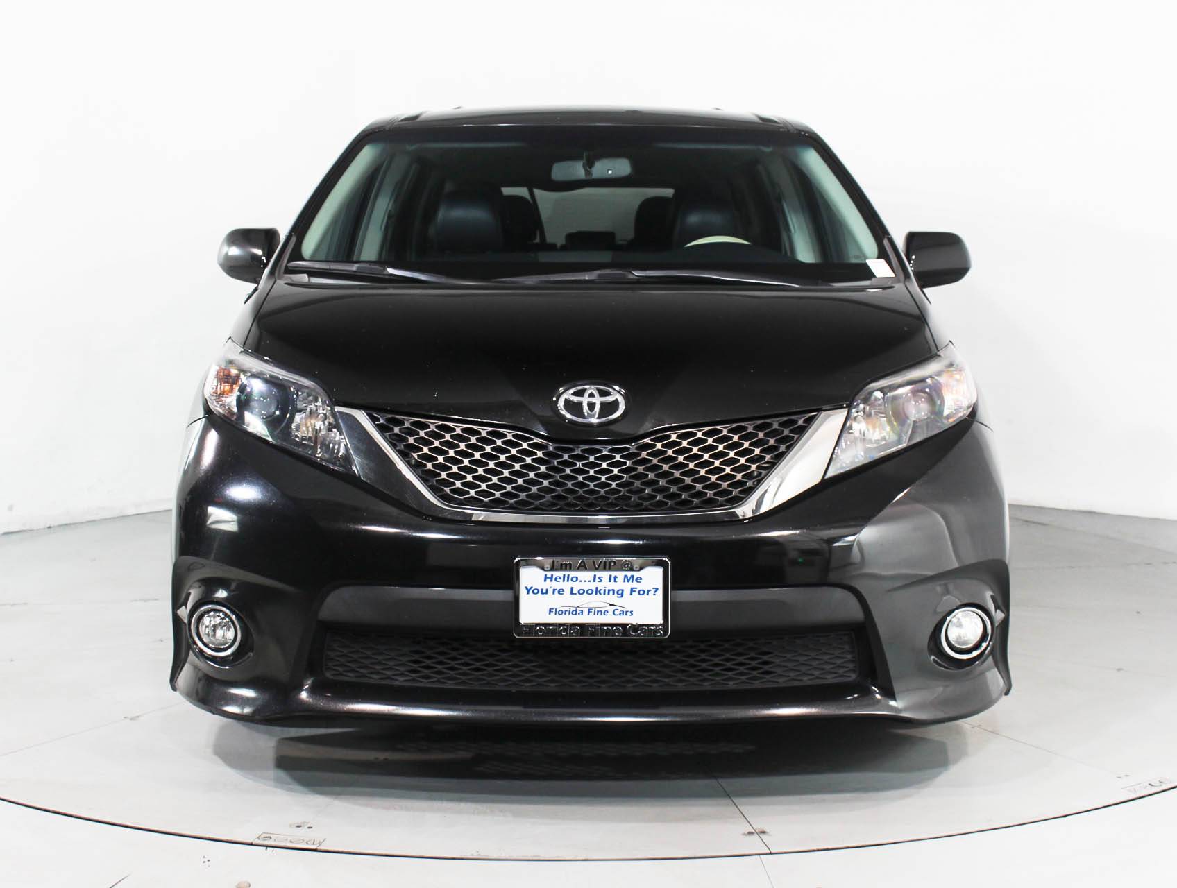 Florida Fine Cars - Used TOYOTA SIENNA 2014 HOLLYWOOD Se