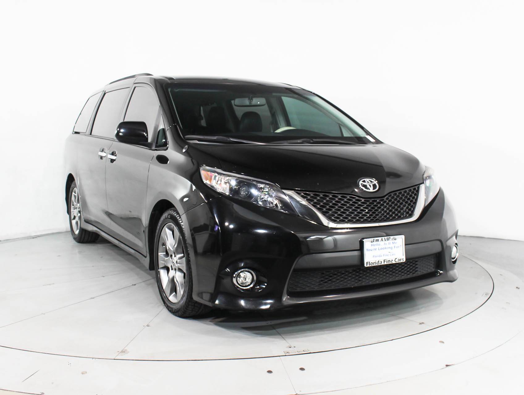 Florida Fine Cars - Used TOYOTA SIENNA 2014 HOLLYWOOD Se