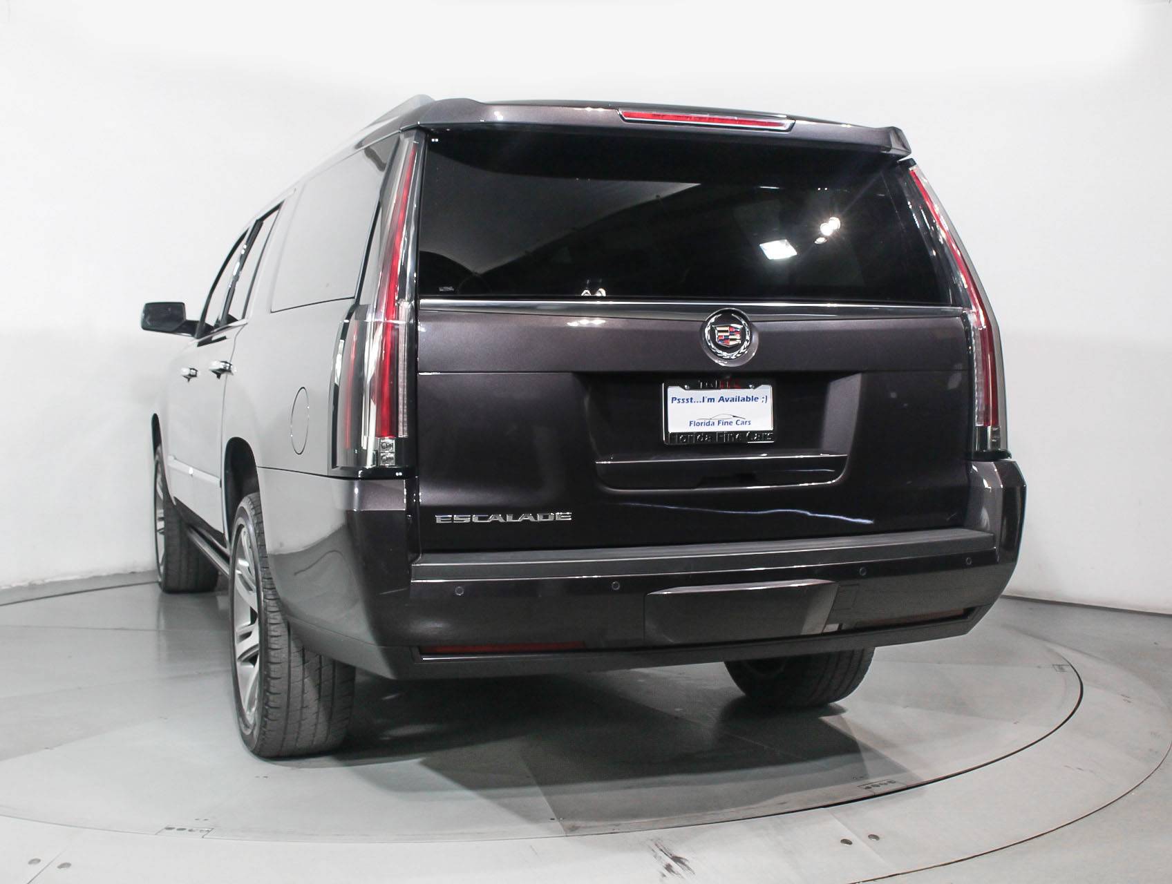 Florida Fine Cars - Used CADILLAC ESCALADE ESV 2015 MARGATE PREMIUM