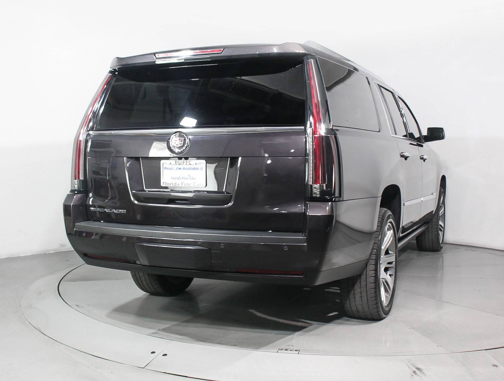 Florida Fine Cars - Used CADILLAC ESCALADE ESV 2015 MARGATE PREMIUM