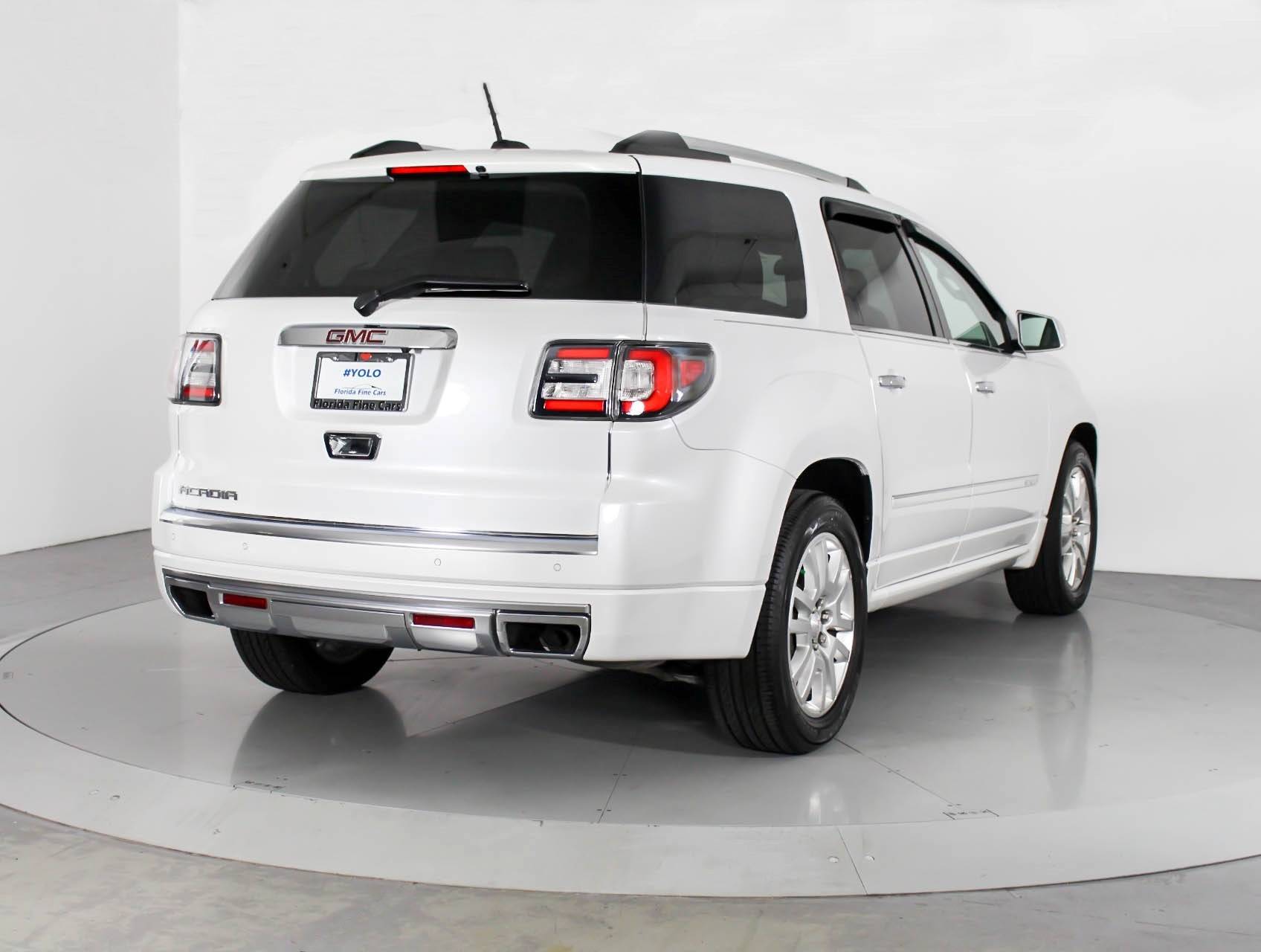 Florida Fine Cars - Used GMC ACADIA 2016 WEST PALM DENALI
