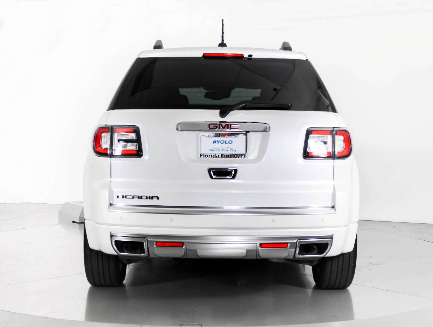 Florida Fine Cars - Used GMC ACADIA 2016 WEST PALM DENALI