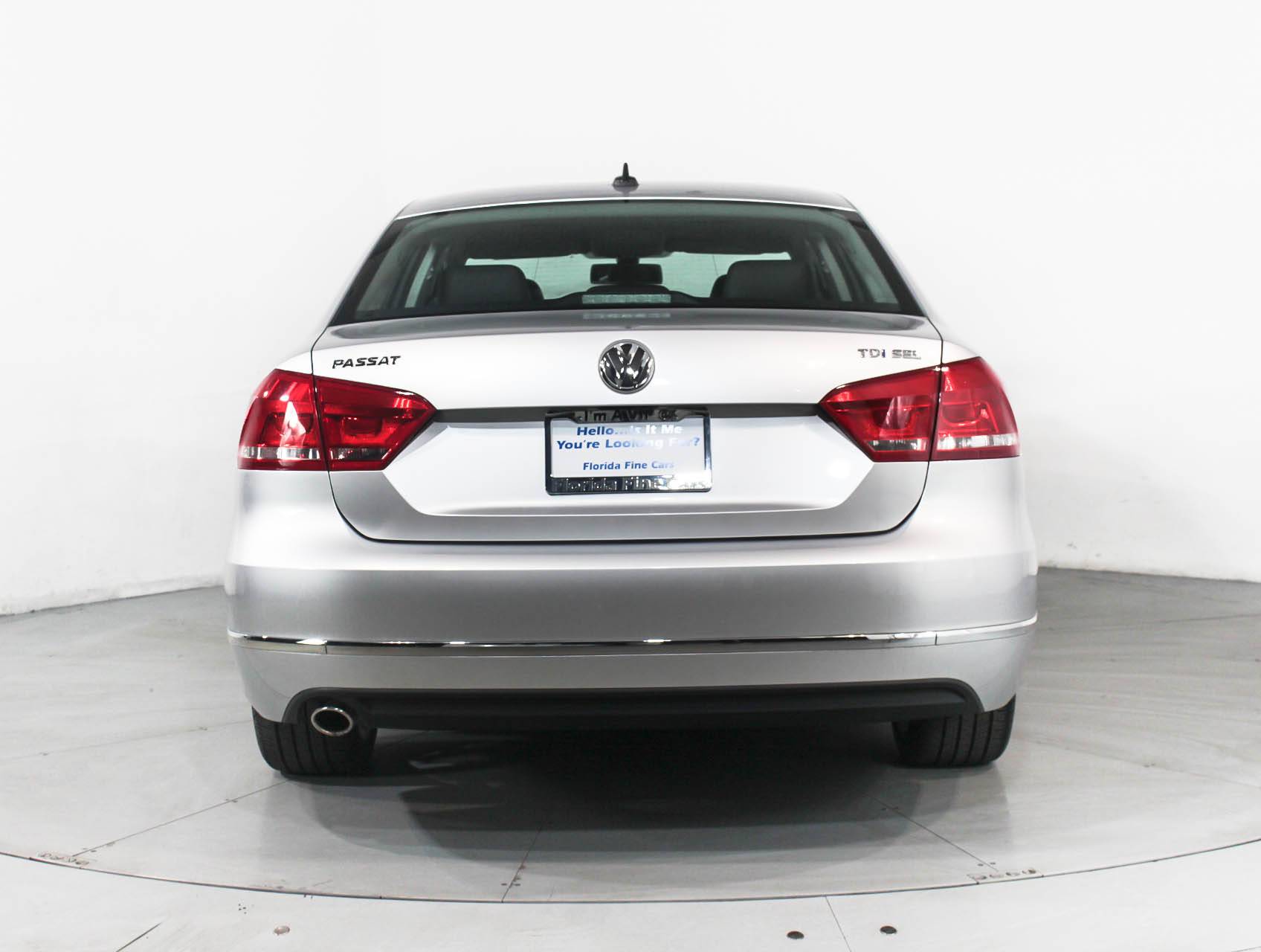 Florida Fine Cars - Used VOLKSWAGEN PASSAT 2015 WEST PALM TDI SEL PREMIUM