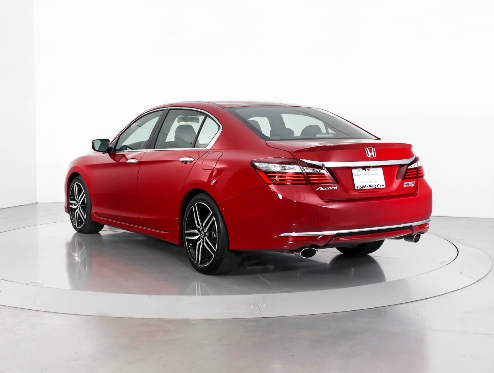 Florida Fine Cars - Used HONDA ACCORD 2017 WEST PALM SPORT SE