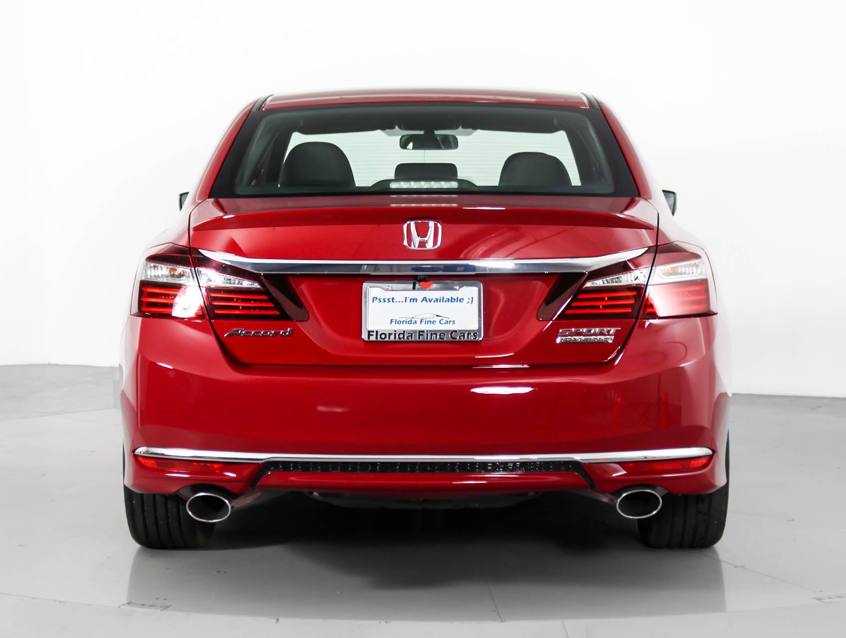 Florida Fine Cars - Used HONDA ACCORD 2017 WEST PALM SPORT SE