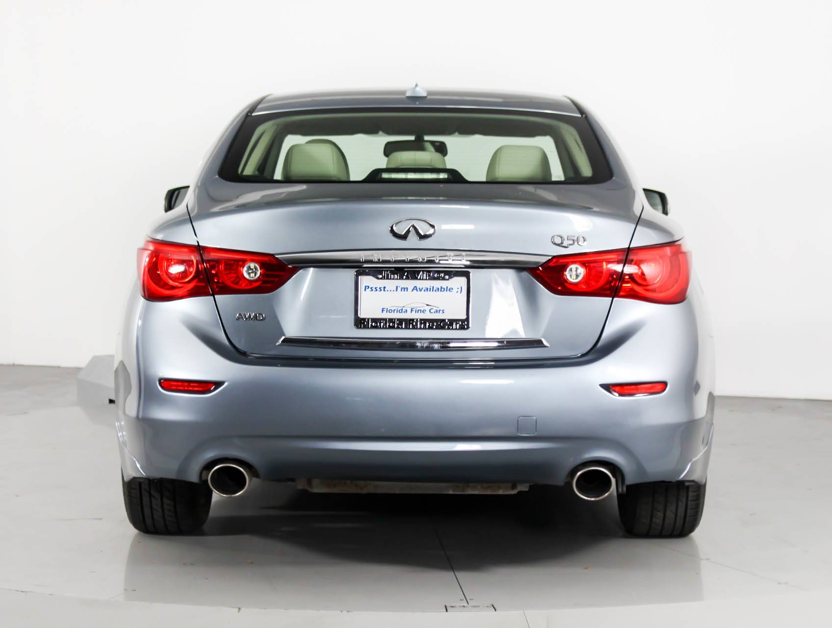 Florida Fine Cars - Used INFINITI Q50 2014 WEST PALM Premium Awd