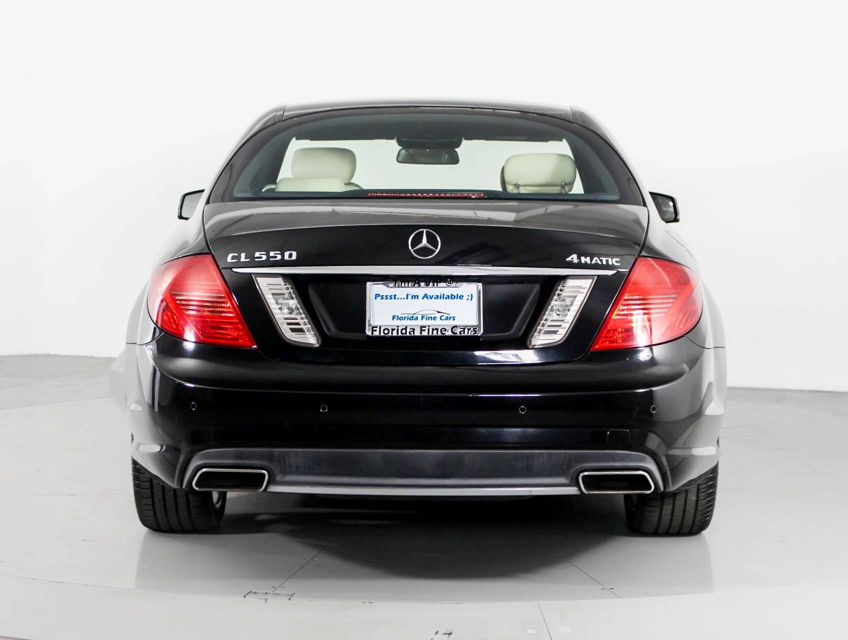 Florida Fine Cars - Used MERCEDES-BENZ CL CLASS 2012 WEST PALM CL550 4MATIC