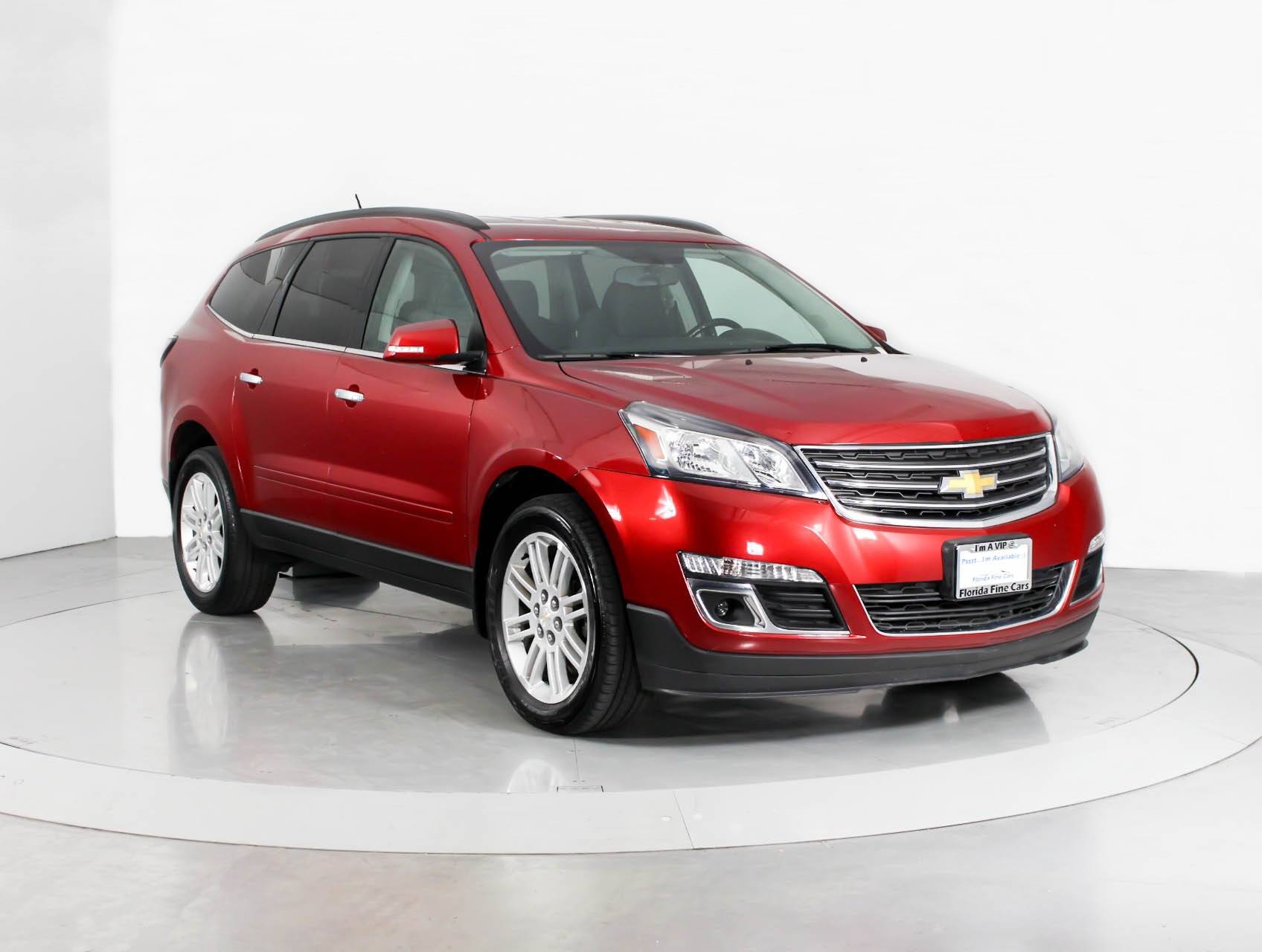 Florida Fine Cars - Used CHEVROLET TRAVERSE 2014 WEST PALM 1LT
