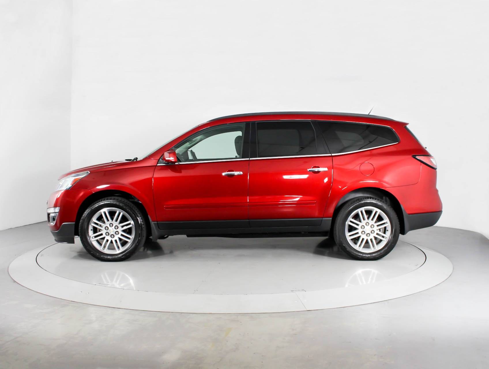 Florida Fine Cars - Used CHEVROLET TRAVERSE 2014 WEST PALM 1LT