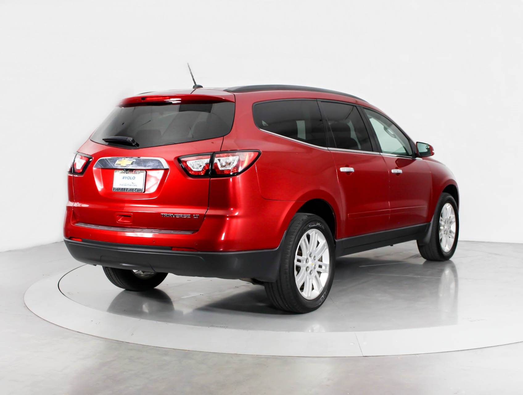 Florida Fine Cars - Used CHEVROLET TRAVERSE 2014 WEST PALM 1LT