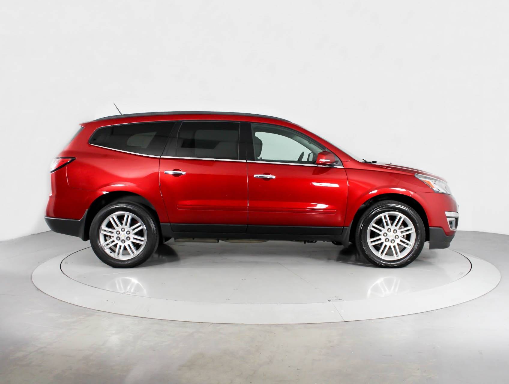Florida Fine Cars - Used CHEVROLET TRAVERSE 2014 WEST PALM 1LT