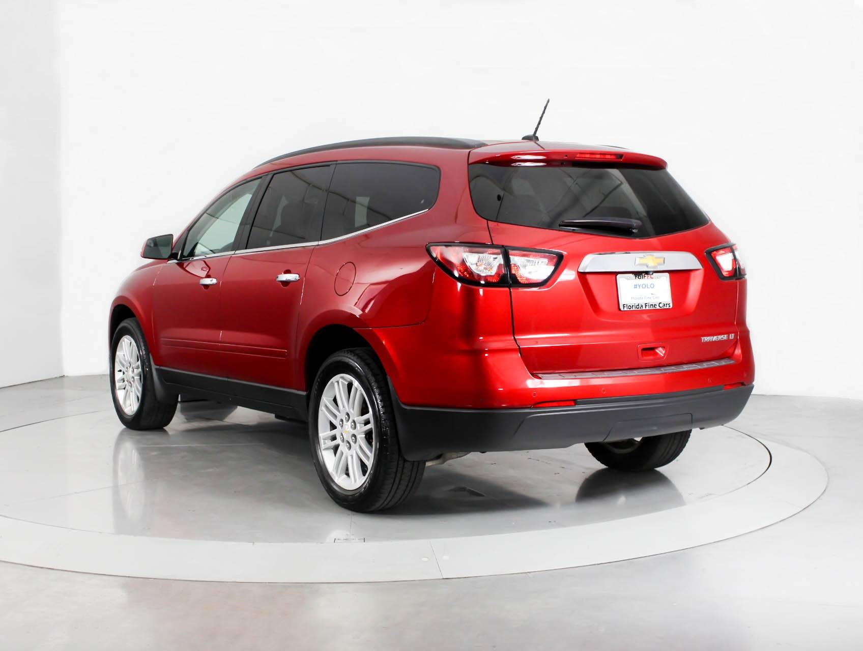 Florida Fine Cars - Used CHEVROLET TRAVERSE 2014 WEST PALM 1LT