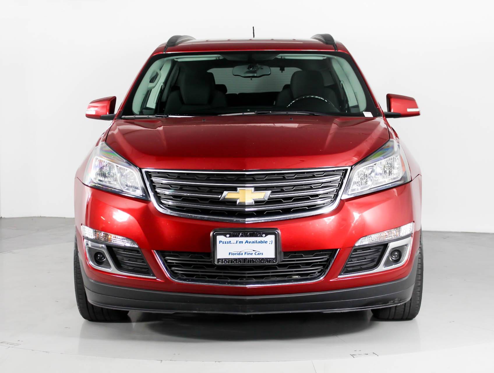 Florida Fine Cars - Used CHEVROLET TRAVERSE 2014 WEST PALM 1LT