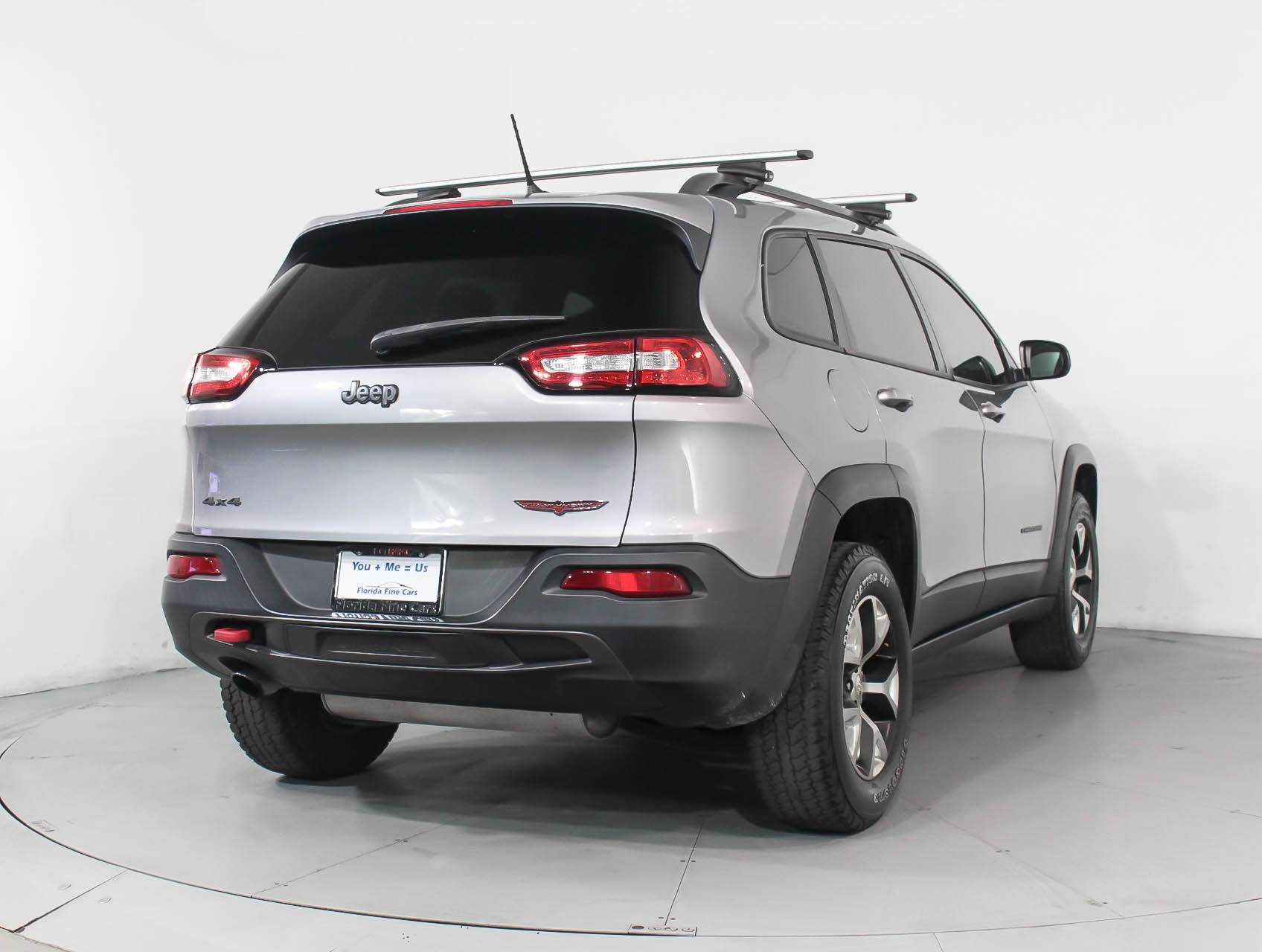 Florida Fine Cars - Used JEEP CHEROKEE 2014 MIAMI Trailhawk 4x4