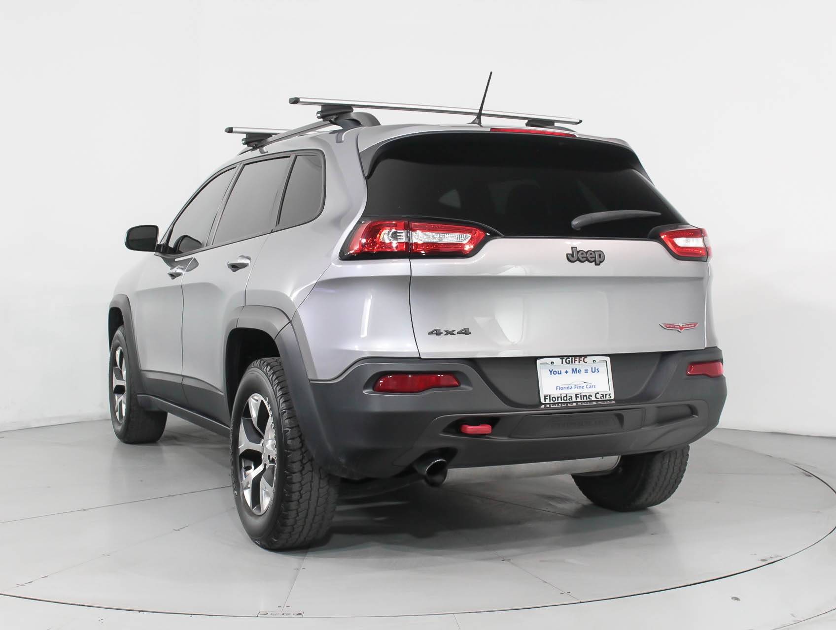 Florida Fine Cars - Used JEEP CHEROKEE 2014 MIAMI Trailhawk 4x4