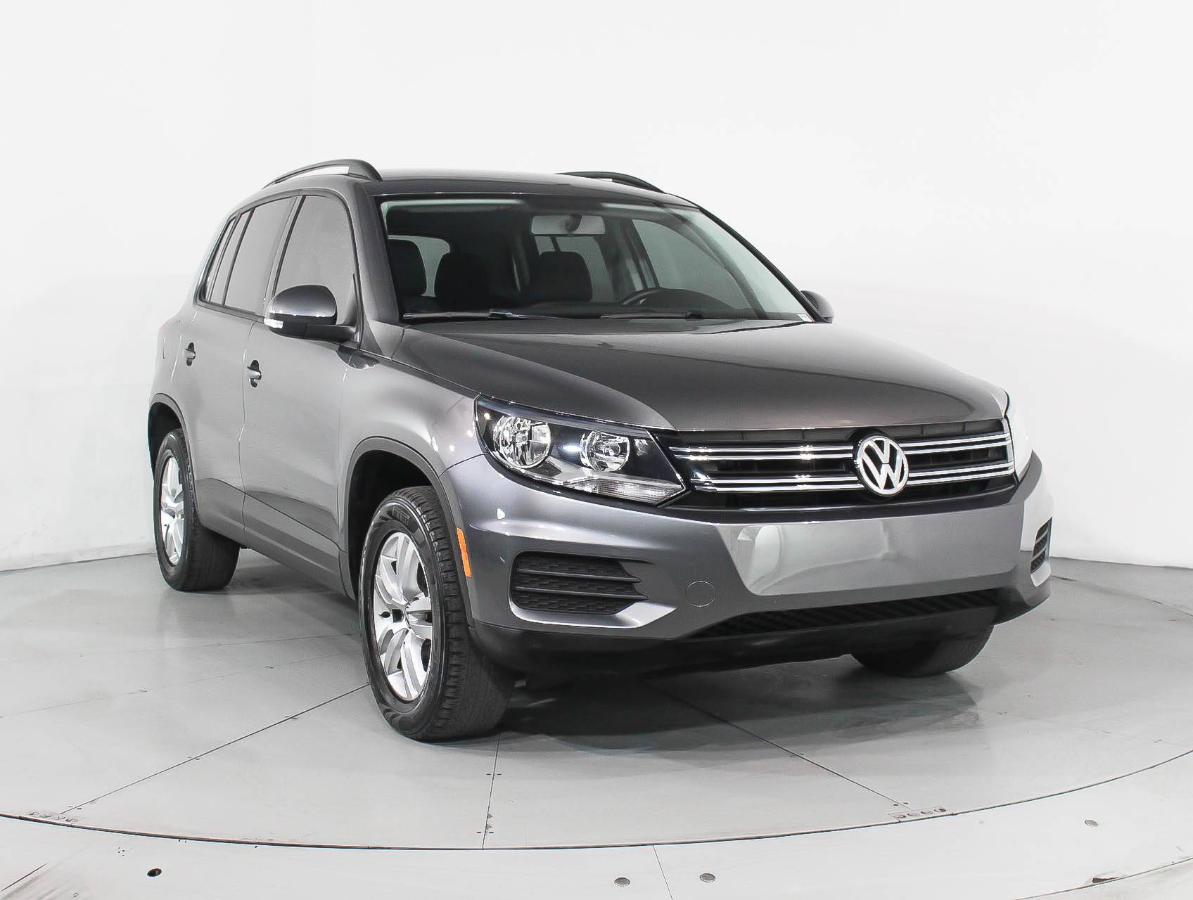 Florida Fine Cars - Used VOLKSWAGEN TIGUAN 2015 MIAMI S