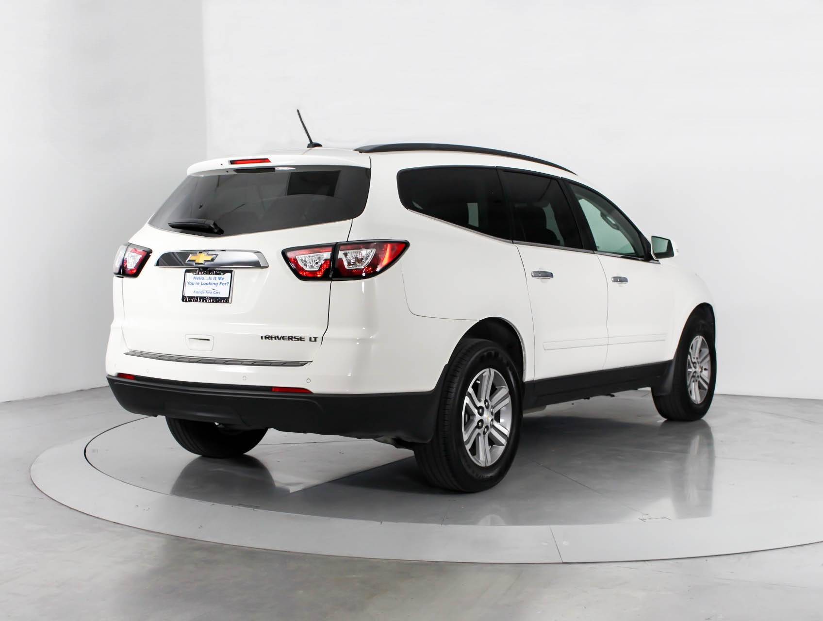 Florida Fine Cars - Used CHEVROLET TRAVERSE 2015 WEST PALM 2LT