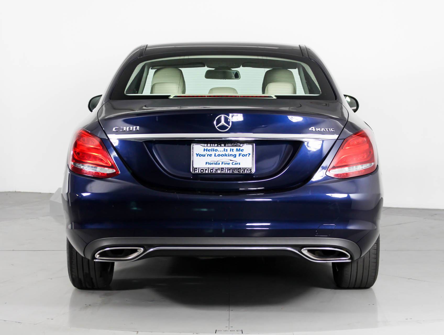 Florida Fine Cars - Used MERCEDES-BENZ C CLASS 2015 WEST PALM C300 4MATIC