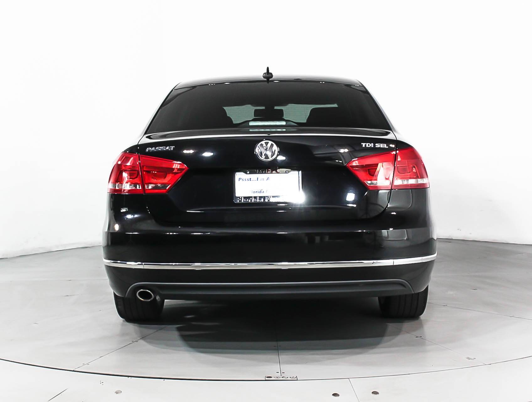 Florida Fine Cars - Used VOLKSWAGEN PASSAT 2015 MIAMI TDI SEL PREMIUM