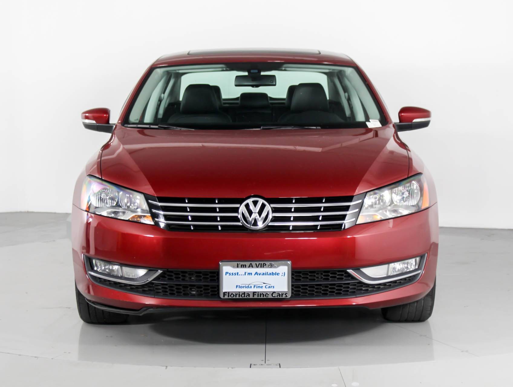 Florida Fine Cars - Used VOLKSWAGEN PASSAT 2015 HOLLYWOOD TDI SEL PREMIUM