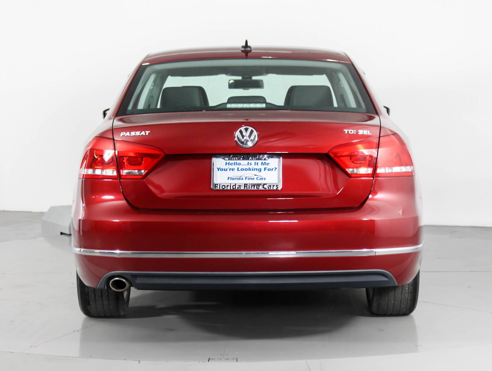 Florida Fine Cars - Used VOLKSWAGEN PASSAT 2015 HOLLYWOOD TDI SEL PREMIUM