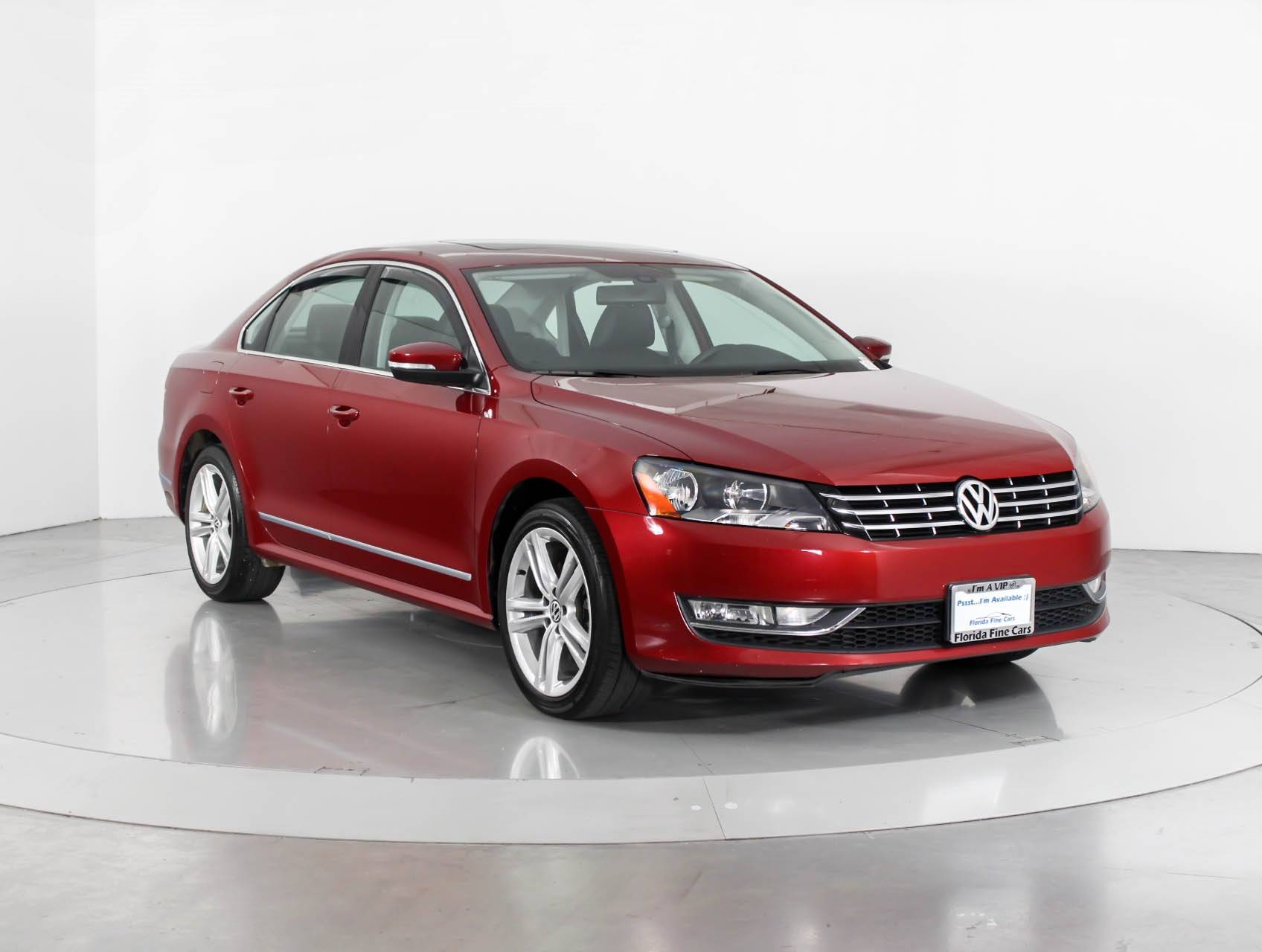 Florida Fine Cars - Used VOLKSWAGEN PASSAT 2015 HOLLYWOOD TDI SEL PREMIUM