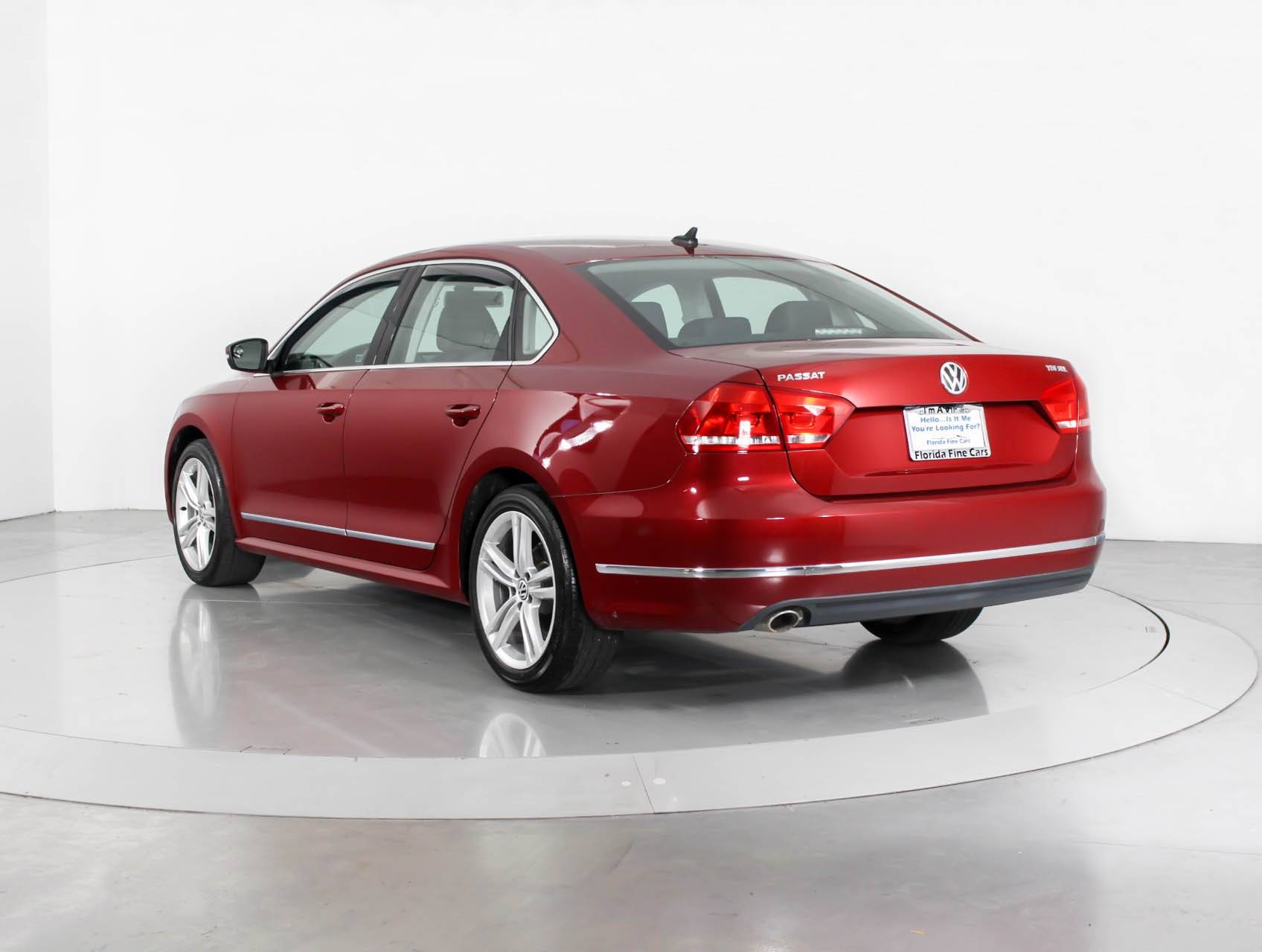 Florida Fine Cars - Used VOLKSWAGEN PASSAT 2015 HOLLYWOOD TDI SEL PREMIUM