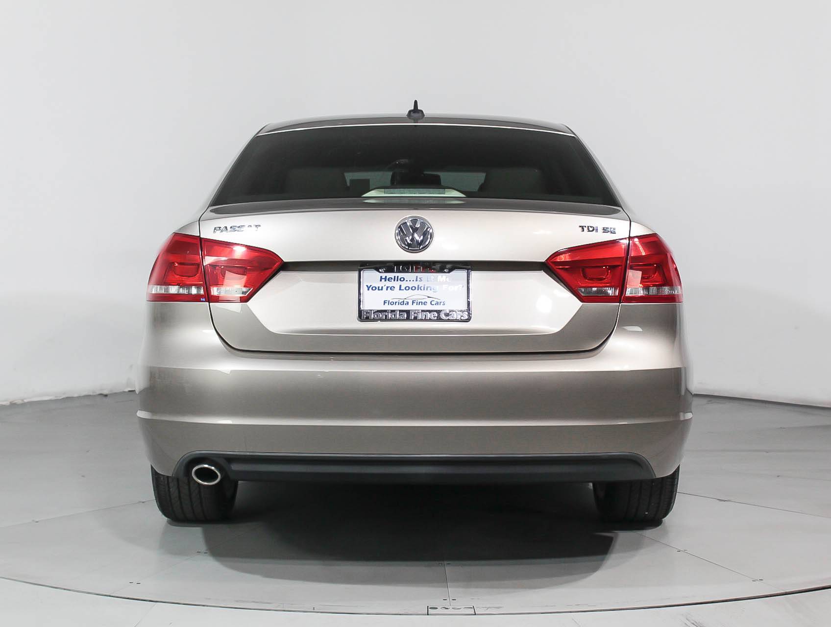 Florida Fine Cars - Used VOLKSWAGEN PASSAT 2015 MIAMI Tdi Se