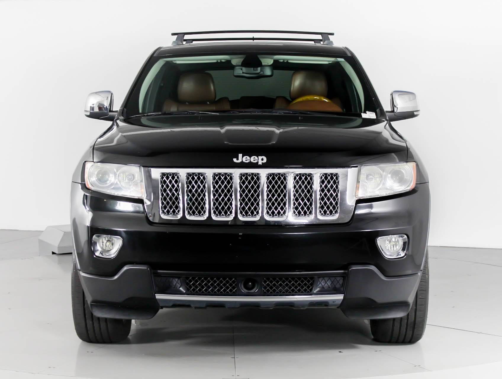 Florida Fine Cars - Used JEEP GRAND CHEROKEE 2012 WEST PALM Overland 4x4