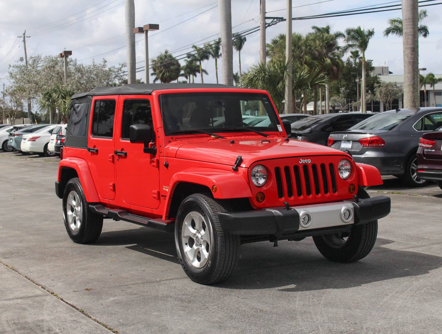 Florida Fine Cars - Used JEEP WRANGLER UNLIMITED 2013 MARGATE SAHARA