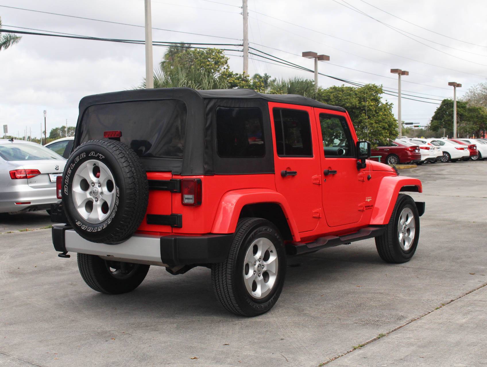 Florida Fine Cars - Used JEEP WRANGLER UNLIMITED 2013 MARGATE SAHARA