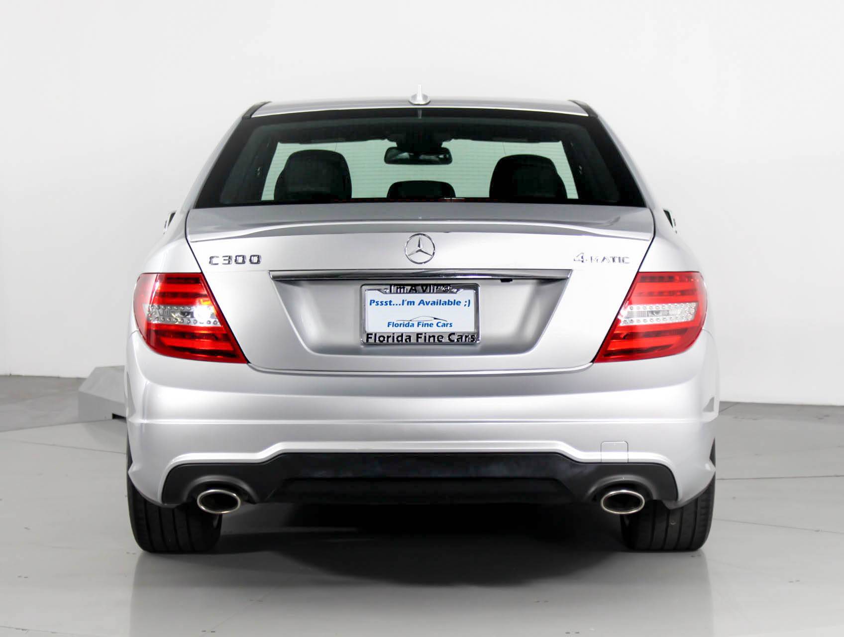 Florida Fine Cars - Used MERCEDES-BENZ C CLASS 2013 WEST PALM C300 4MATIC