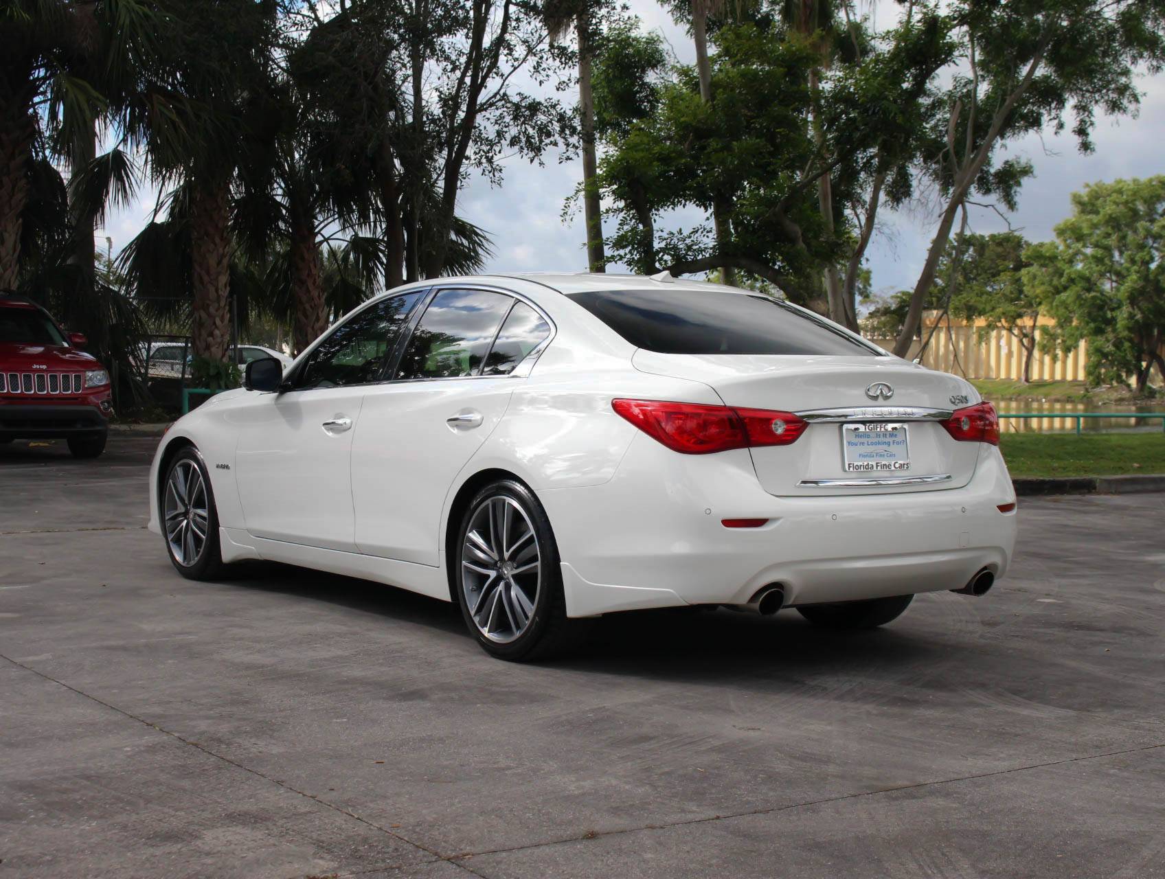 Florida Fine Cars - Used INFINITI Q50s 2014 MIAMI Hybrid Sport