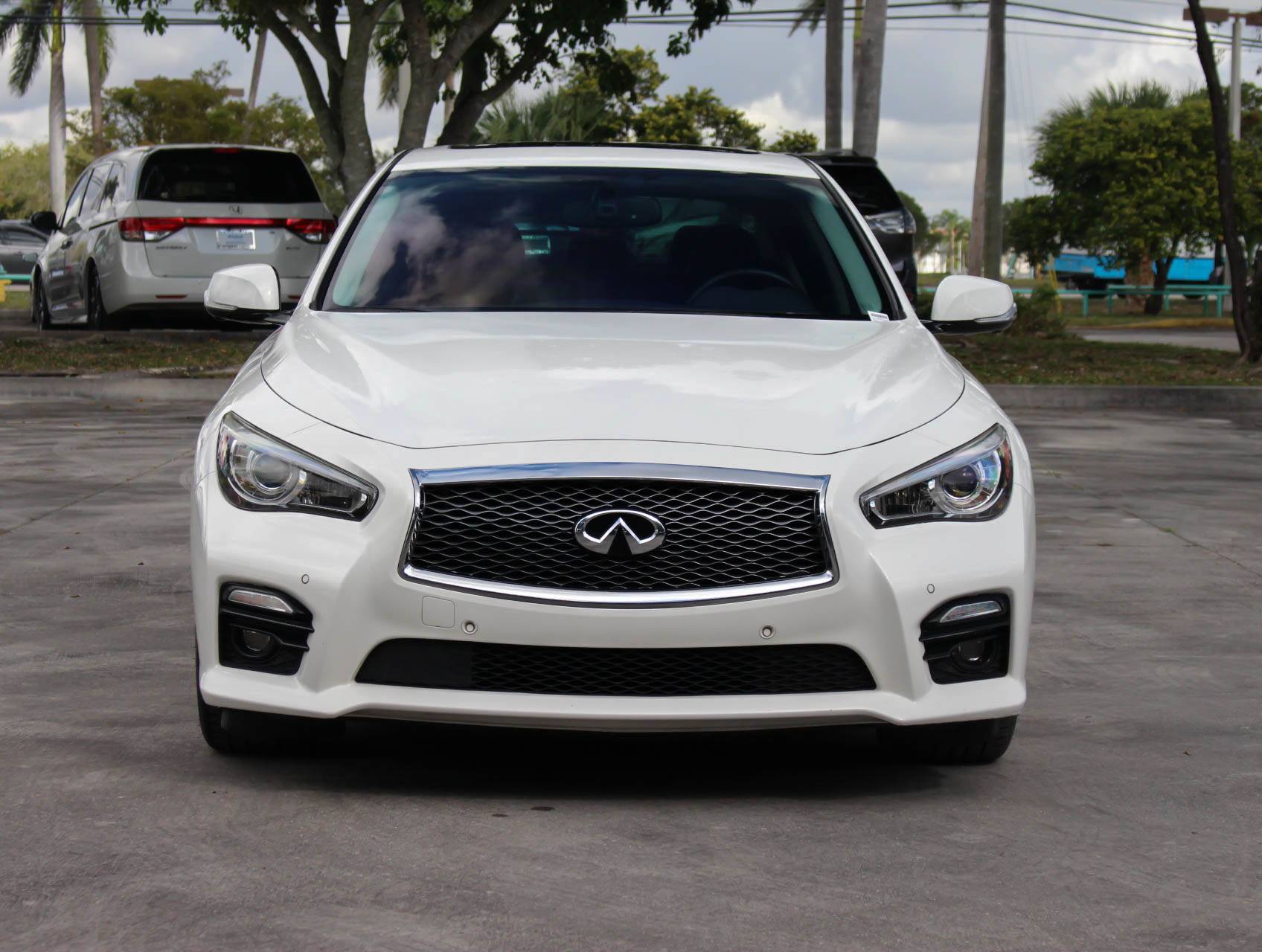 Florida Fine Cars - Used INFINITI Q50s 2014 MIAMI Hybrid Sport