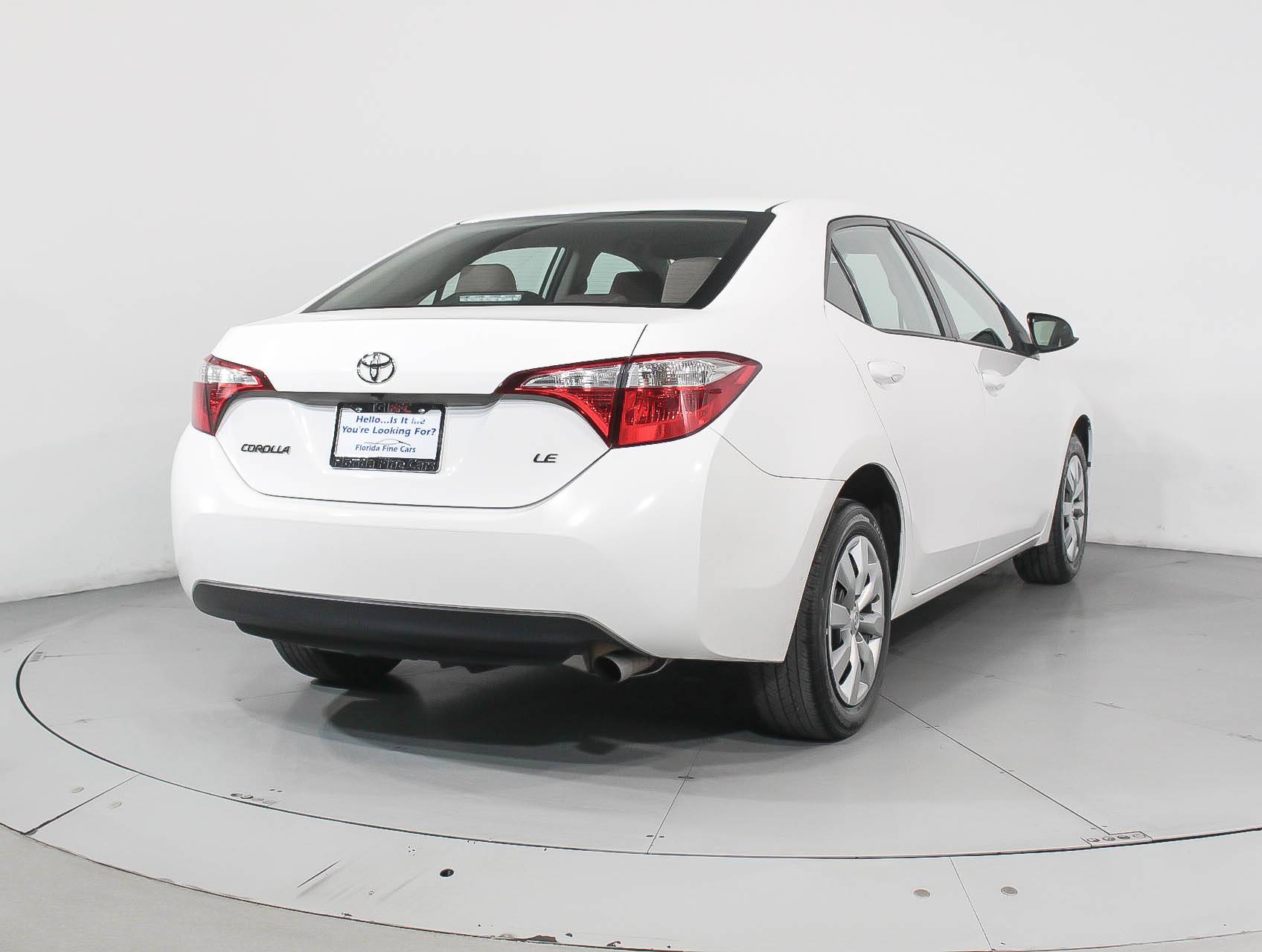 Florida Fine Cars - Used TOYOTA COROLLA 2015 MIAMI Le