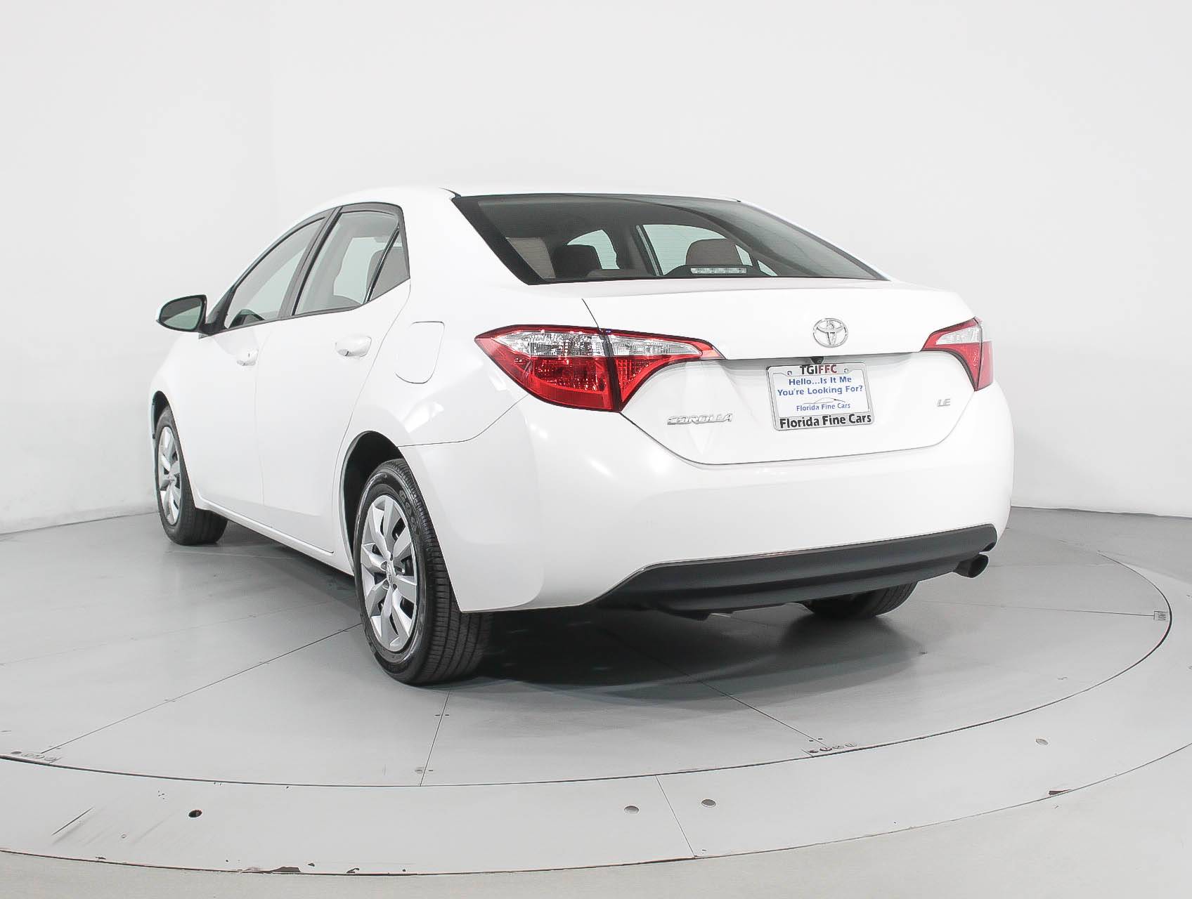 Florida Fine Cars - Used TOYOTA COROLLA 2015 MIAMI Le