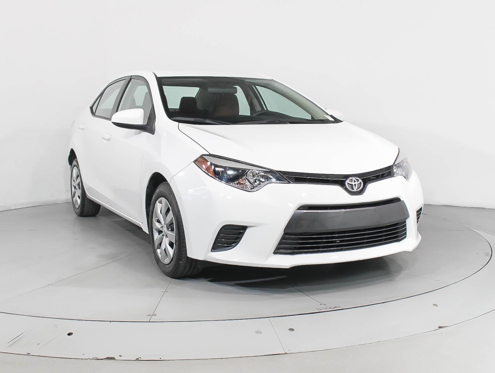 Florida Fine Cars - Used TOYOTA COROLLA 2015 MIAMI Le