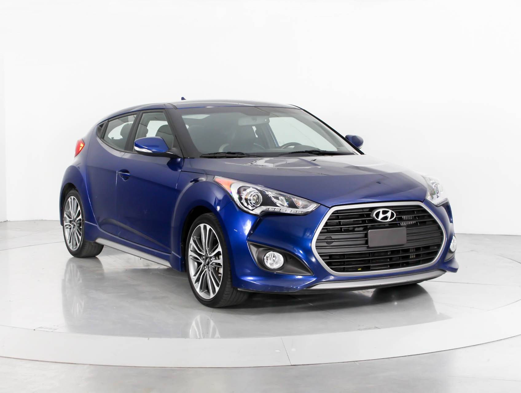 Florida Fine Cars - Used HYUNDAI VELOSTER 2016 WEST PALM Turbo