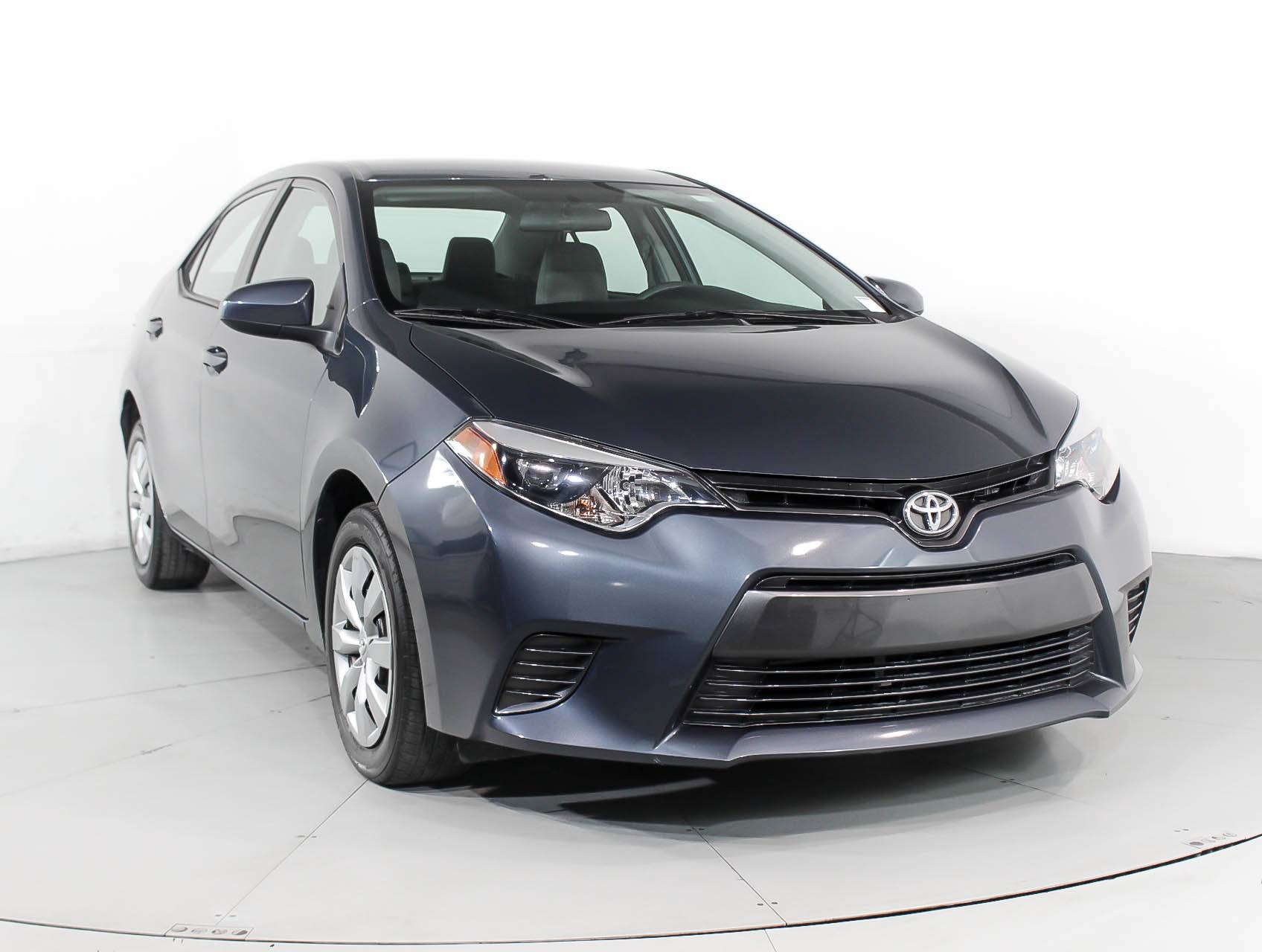 Florida Fine Cars - Used TOYOTA COROLLA 2016 HOLLYWOOD Le