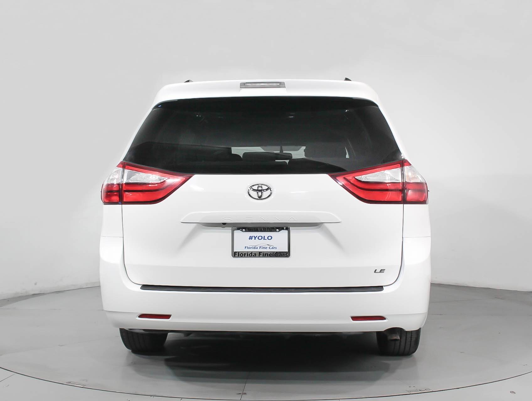 Florida Fine Cars - Used TOYOTA SIENNA 2016 MIAMI Le