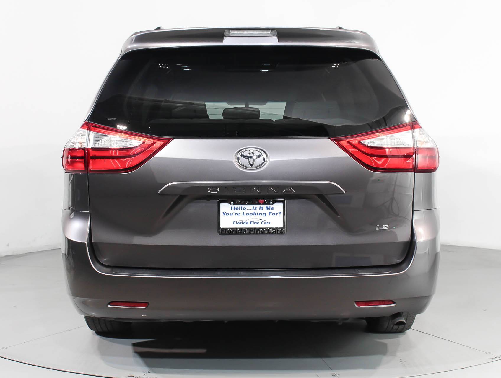 Florida Fine Cars - Used TOYOTA SIENNA 2015 MIAMI Le 8 Passenger