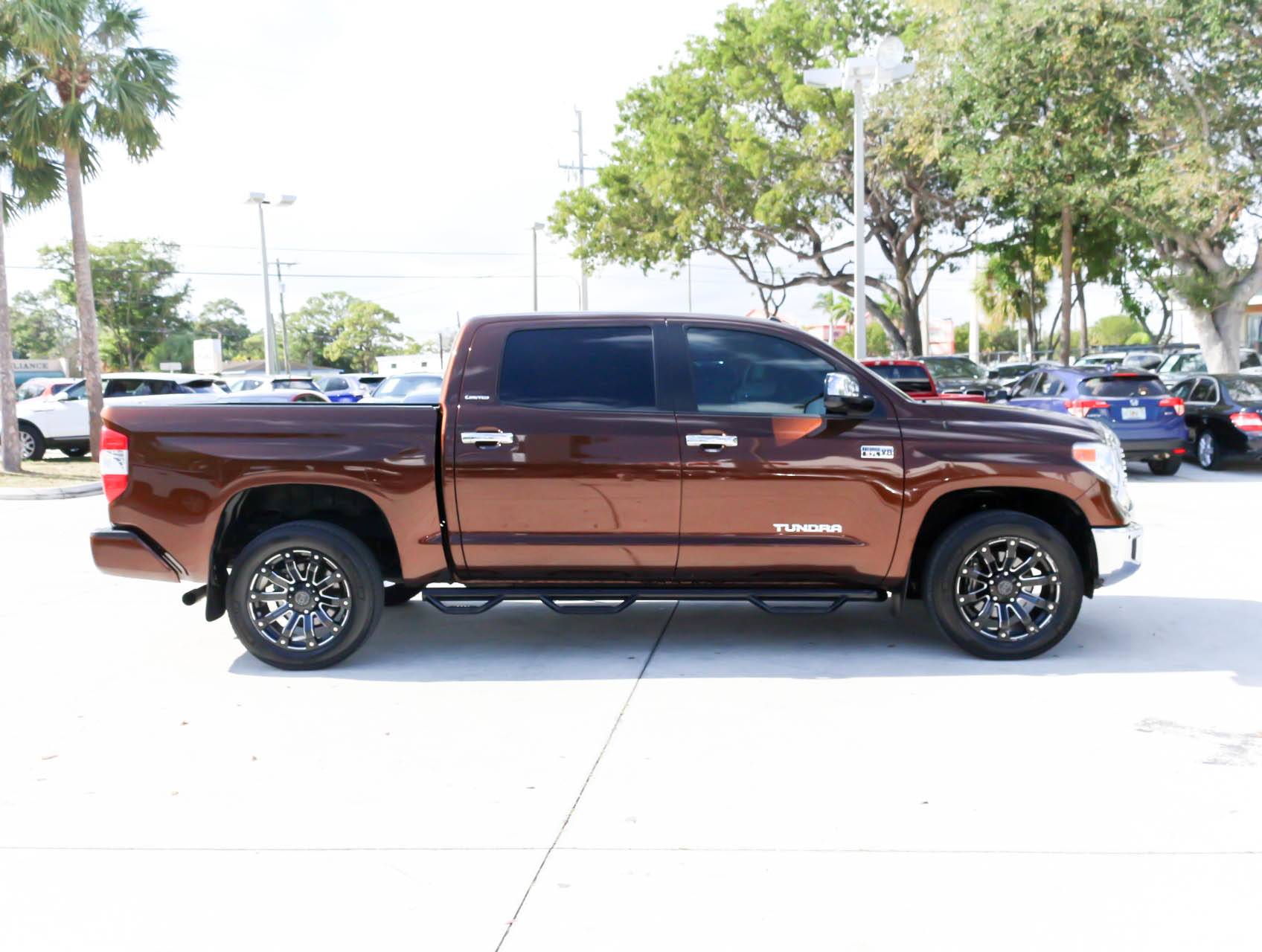 Florida Fine Cars - Used TOYOTA TUNDRA 2015 WEST PALM Crew Max Limited