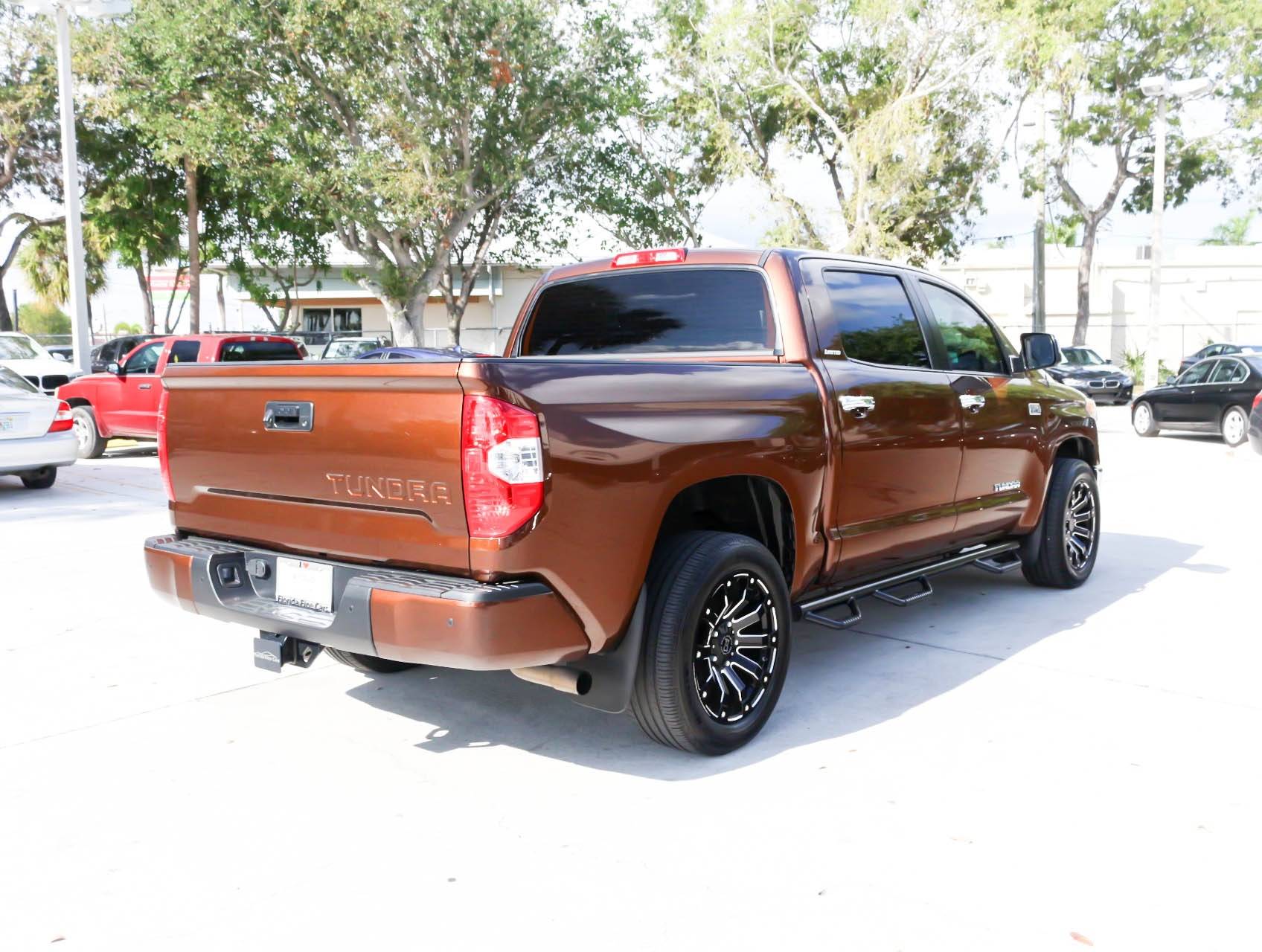 Florida Fine Cars - Used TOYOTA TUNDRA 2015 WEST PALM Crew Max Limited