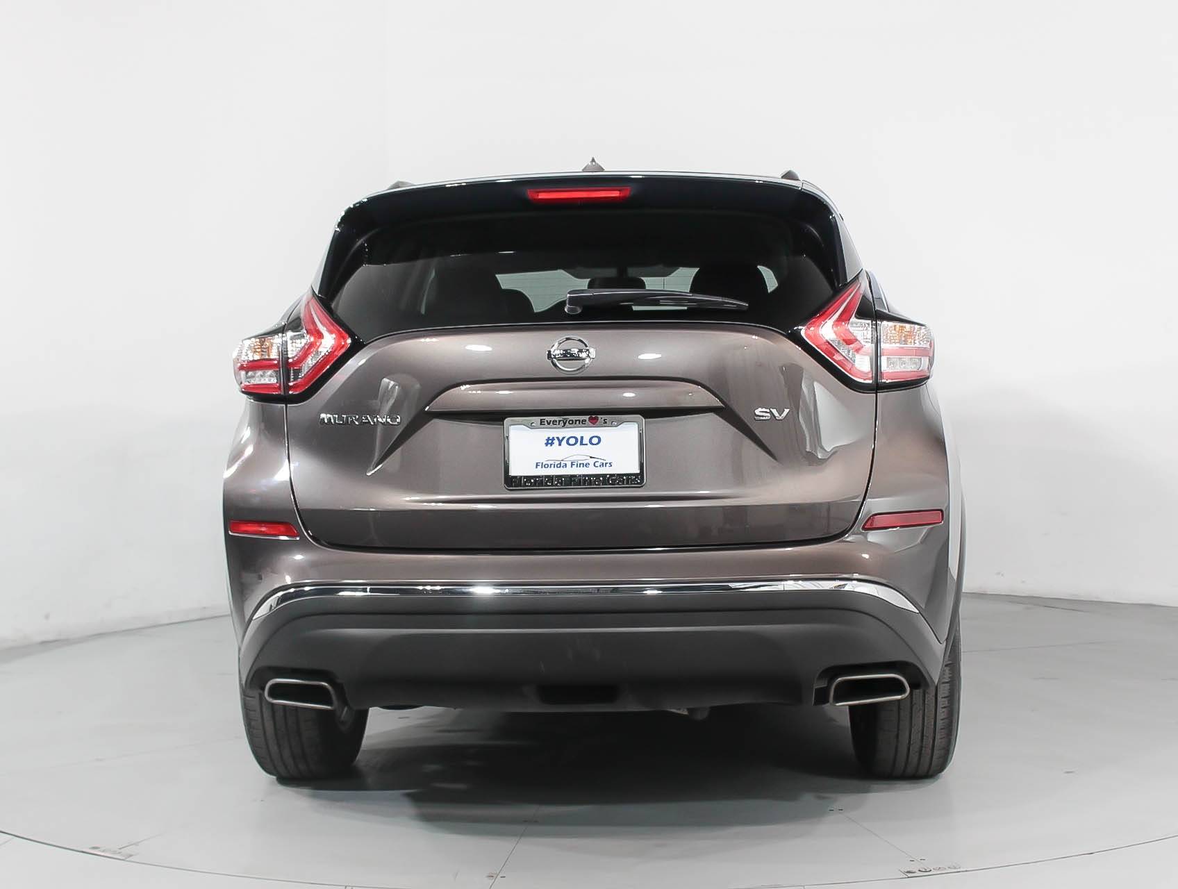 Florida Fine Cars - Used NISSAN MURANO 2015 HOLLYWOOD Sv