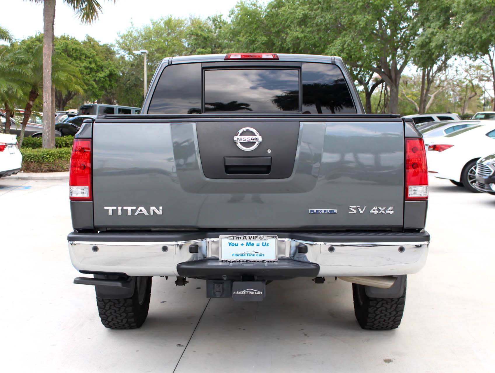 Florida Fine Cars - Used NISSAN TITAN 2011 WEST PALM Sv 4x4