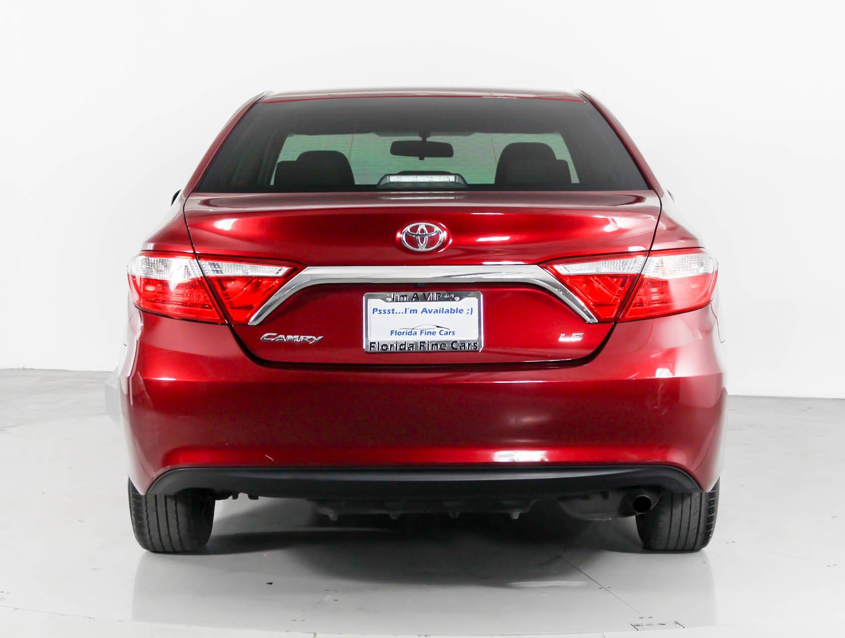 Florida Fine Cars - Used TOYOTA CAMRY 2017 WEST PALM Le