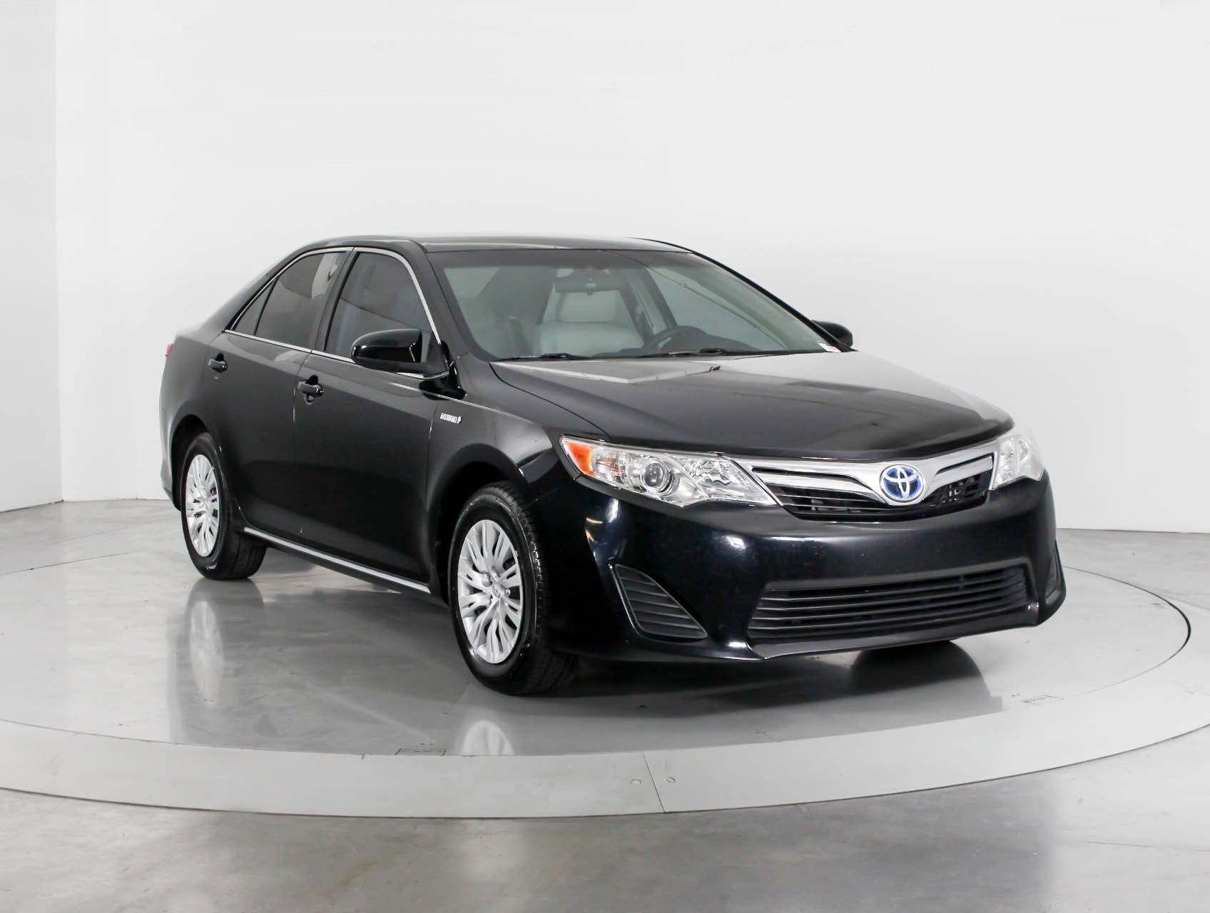 Florida Fine Cars - Used TOYOTA CAMRY 2013 HOLLYWOOD Hybrid Le