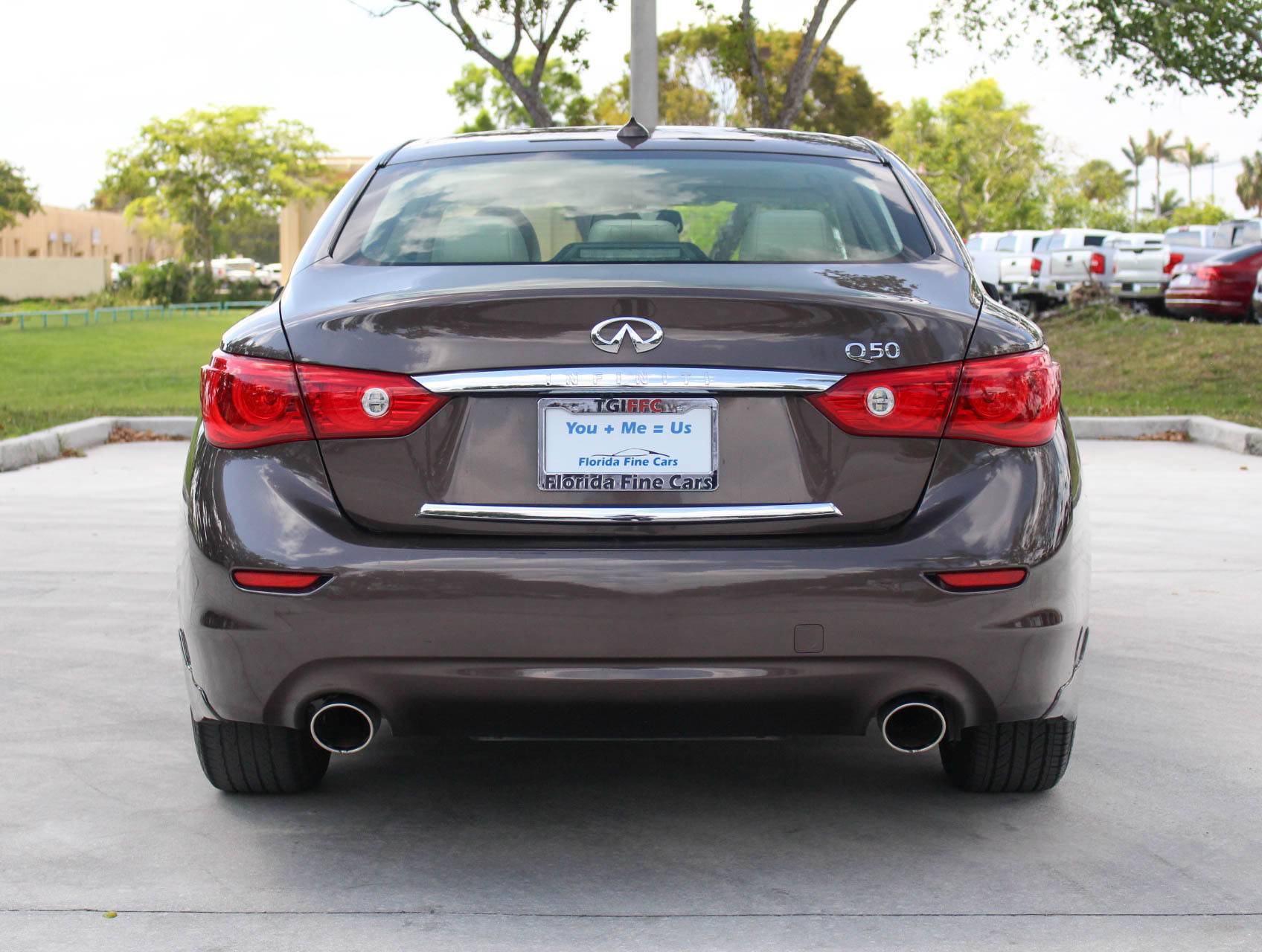 Florida Fine Cars - Used INFINITI Q50 2014 MARGATE Premium