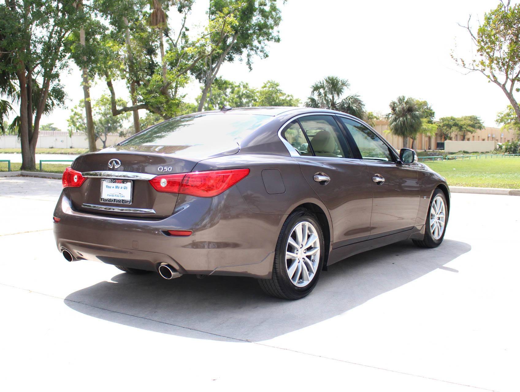 Florida Fine Cars - Used INFINITI Q50 2014 MARGATE Premium