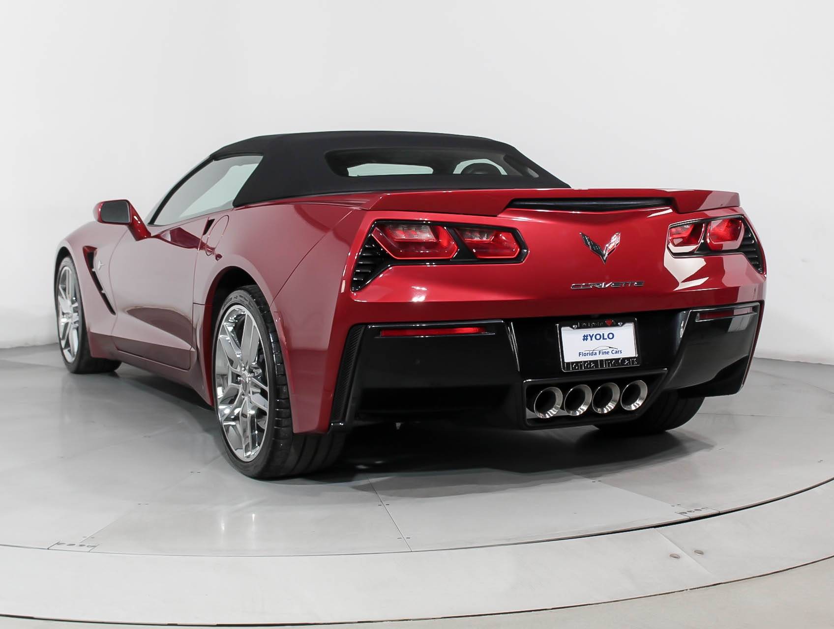 Florida Fine Cars - Used CHEVROLET CORVETTE 2014 WEST PALM STINGRAY Z51 3LT